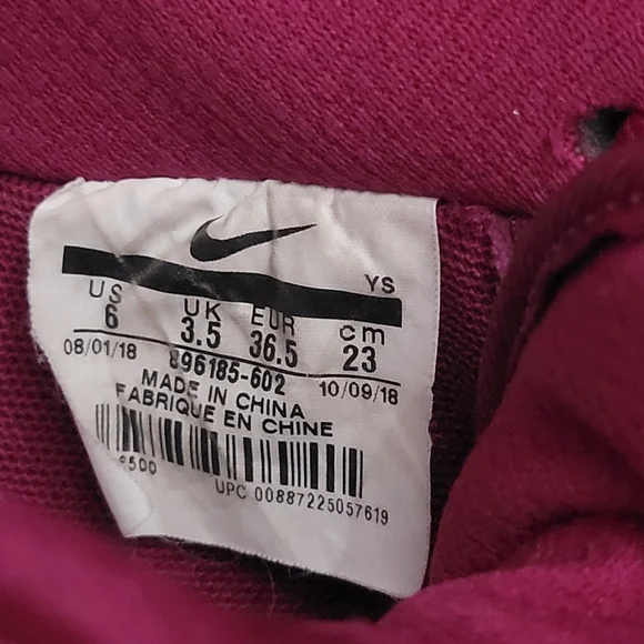 Nike Air Force 1 Premium 'True Berry' 896185-602 Women's size 6 - Picture 4 of 13